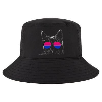 Bi Pride Cat Bisexual LGBT Subtle Pride Cool Comfort Performance Bucket Hat