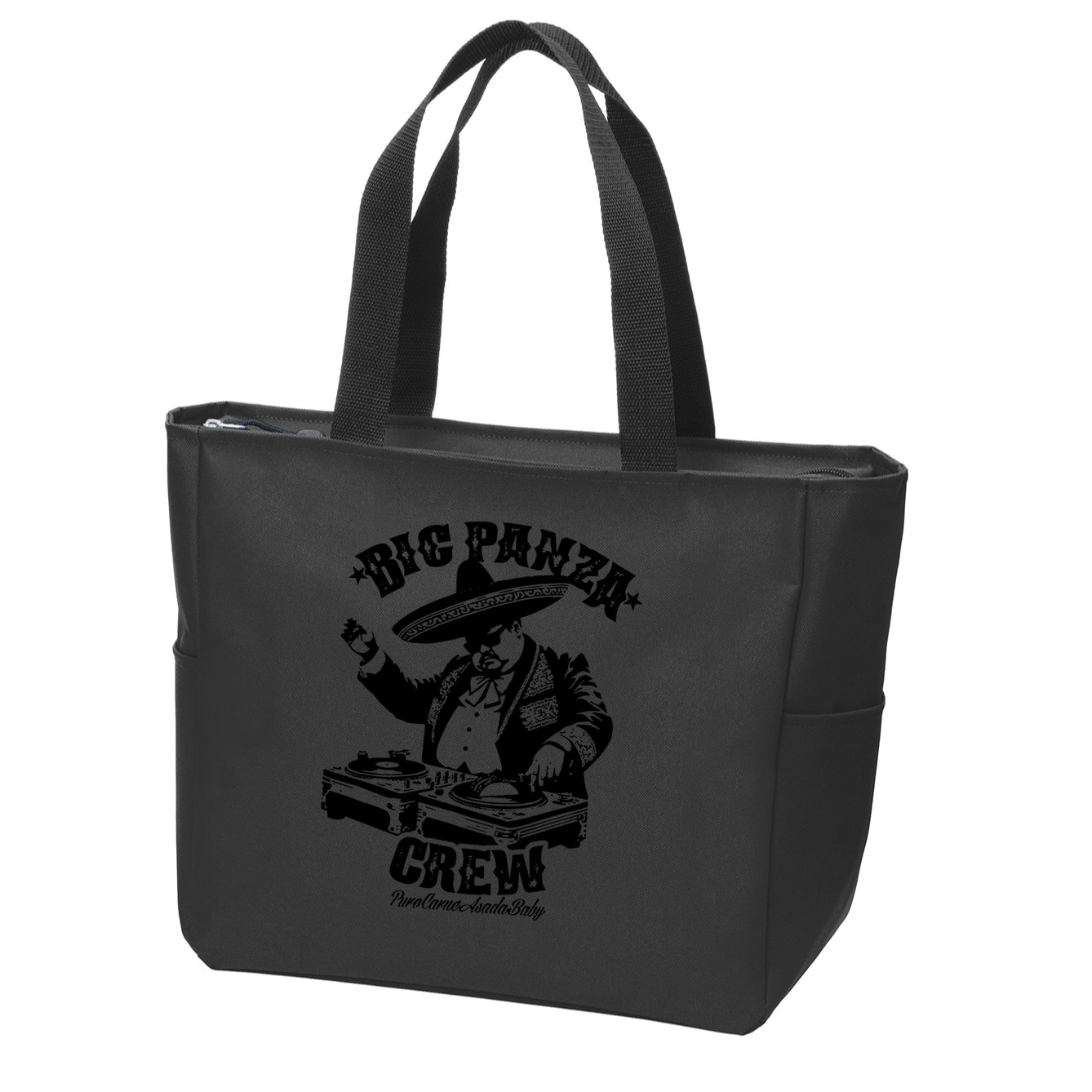 Big Panza Crew  Zip Tote Bag