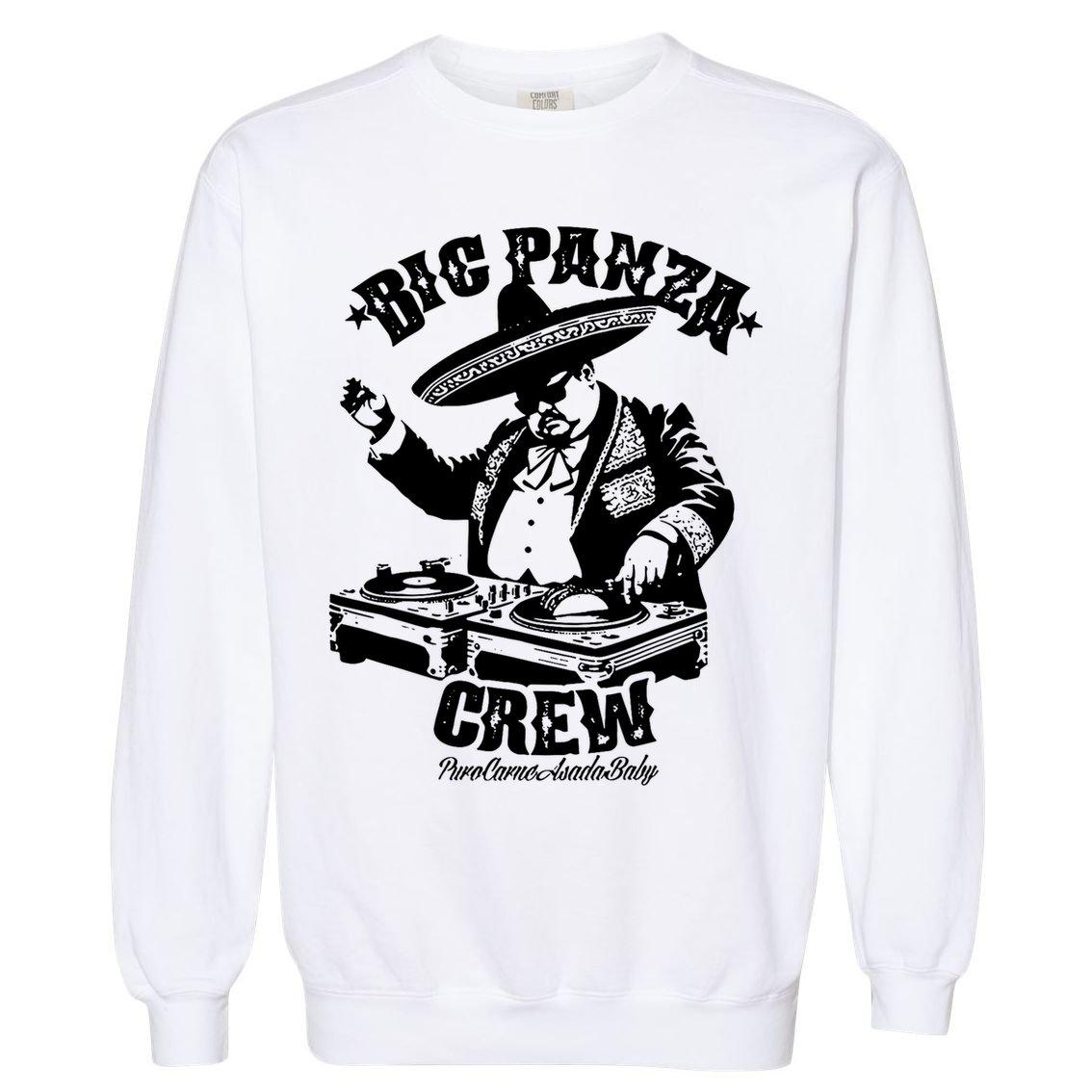 Big Panza Crew  Garment-Dyed Sweatshirt