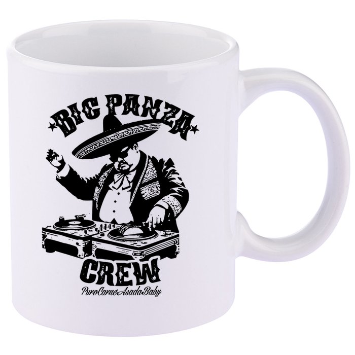 Big Panza Crew  11oz C Handle Ceramic Mug