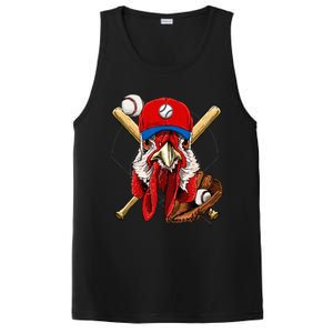 Baseball Player Chicken Pitcher Catcher Baseball Coach Farm PosiCharge Competitor Tank