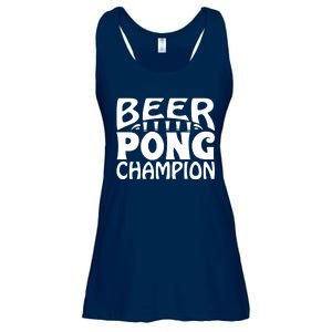 Beer Pong Champion Ladies Essential Flowy Tank