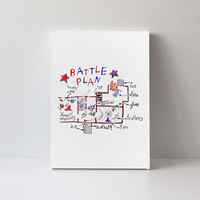 Battle Plan Christmas Home Hand Dawn Alone Xmas Canvas