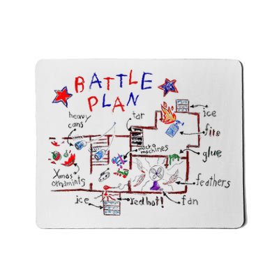 Battle Plan Christmas Home Hand Dawn Alone Xmas Mousepad