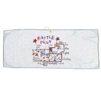 Battle Plan Christmas Home Hand Dawn Alone Xmas Large Microfiber Waffle Golf Towel