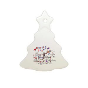 Battle Plan Christmas Home Hand Dawn Alone Xmas Ceramic Tree Ornament