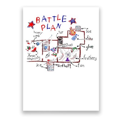 Battle Plan Christmas Home Hand Dawn Alone Xmas Poster