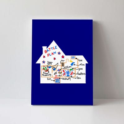 Battle Plan Christmas Home Hand Dawn Alone Xmas Canvas