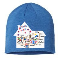 Battle Plan Christmas Home Hand Dawn Alone Xmas Sustainable Beanie