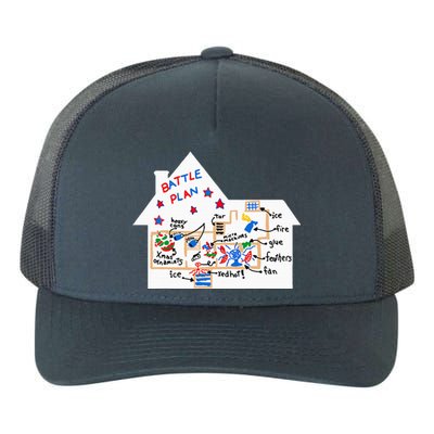 Battle Plan Christmas Home Hand Dawn Alone Xmas Yupoong Adult 5-Panel Trucker Hat