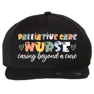 Beautiful Palliative Care Nurse Saying Endoflife Hospice Wool Snapback Cap