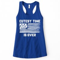 Bold Patriotic Cutesy Time Is Over Womens Tank Top