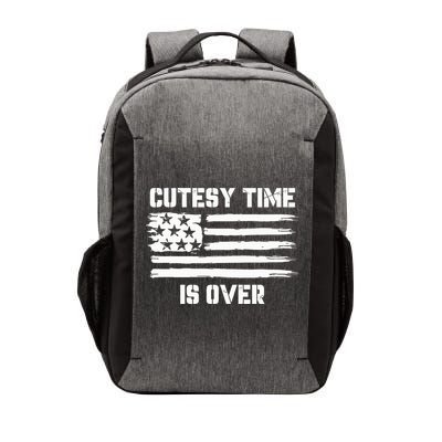 Bold Patriotic Cutesy Time Is Over Vector Backpack