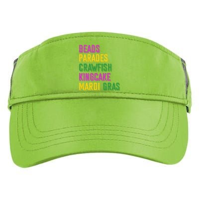 Beads Parades Crawfish Kingcake Masquerade Mardi Gras Gift Adult Drive Performance Visor