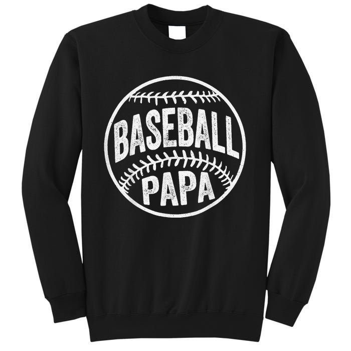 Baseball Papa Coach Father's Day Sweatshirt