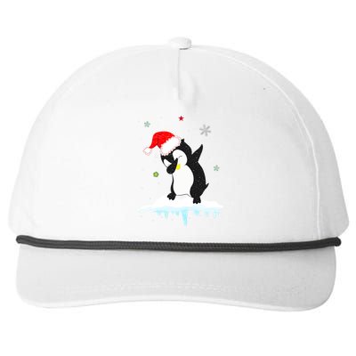 Best Penguin Christmas Matching Family Cool Gift Snapback Five-Panel Rope Hat