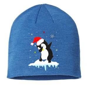 Best Penguin Christmas Matching Family Cool Gift Sustainable Beanie