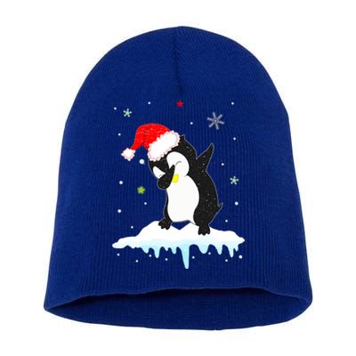 Best Penguin Christmas Matching Family Cool Gift Short Acrylic Beanie