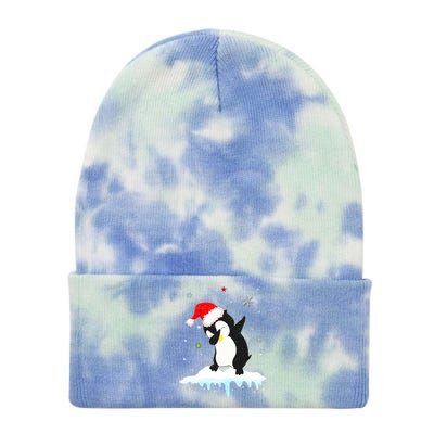 Best Penguin Christmas Matching Family Cool Gift Tie Dye 12in Knit Beanie