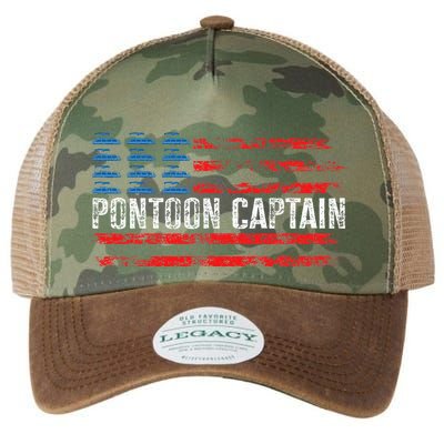 Boating Pontoon Captain Pontoon Boat Legacy Tie Dye Trucker Hat