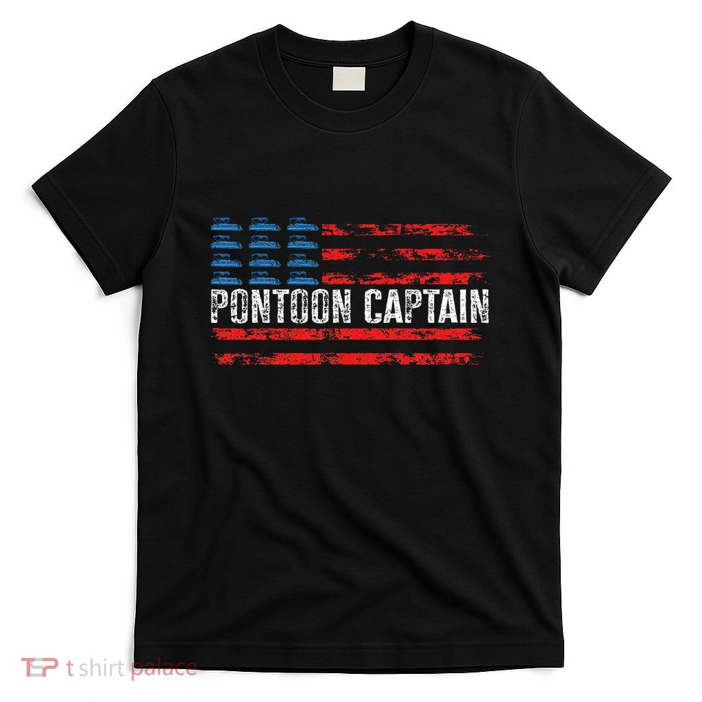 Boating Pontoon Captain Pontoon Boat T-Shirt