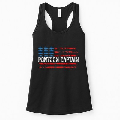 Boating Pontoon Captain Pontoon Boat Womens Tank Top