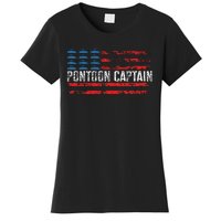 Boating Pontoon Captain Pontoon Boat Women's T-Shirt