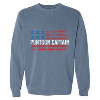 Boating Pontoon Captain Pontoon Boat Garment-Dyed Sweatshirt