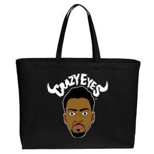 Bobby Portis Crazy Eyes Cotton Canvas Jumbo Tote