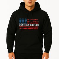 Boating Pontoon Captain 4th Of July Pontoon Boat Hoodie