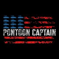 Boating Pontoon Captain 4th Of July Pontoon Boat Youth Performance Sprint T-Shirt