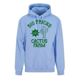 Big Pricks Cactus Farm Funny Unisex Surf Hoodie