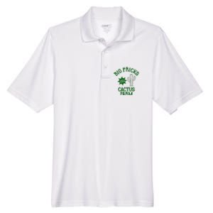 Big Pricks Cactus Farm Funny Men's Origin Performance Pique Polo