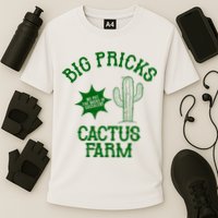Big Pricks Cactus Farm Funny Performance Shirt