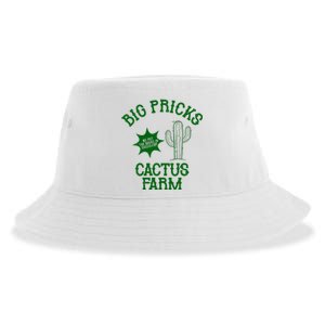 Big Pricks Cactus Farm Funny Sustainable Bucket Hat