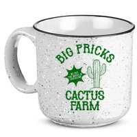 Big Pricks Cactus Farm Funny 15oz Campfire Ceramic Mug