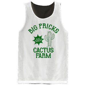 Big Pricks Cactus Farm Funny Mesh Reversible Basketball Jersey Tank