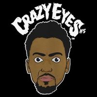 Bobby Portis Crazy Eyes Stripe Pom Pom Beanie