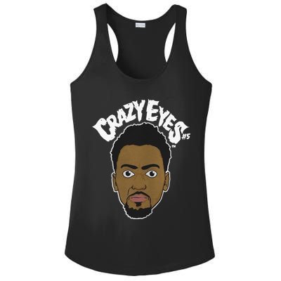 Bobby Portis Crazy Eyes Ladies PosiCharge Competitor Racerback Tank
