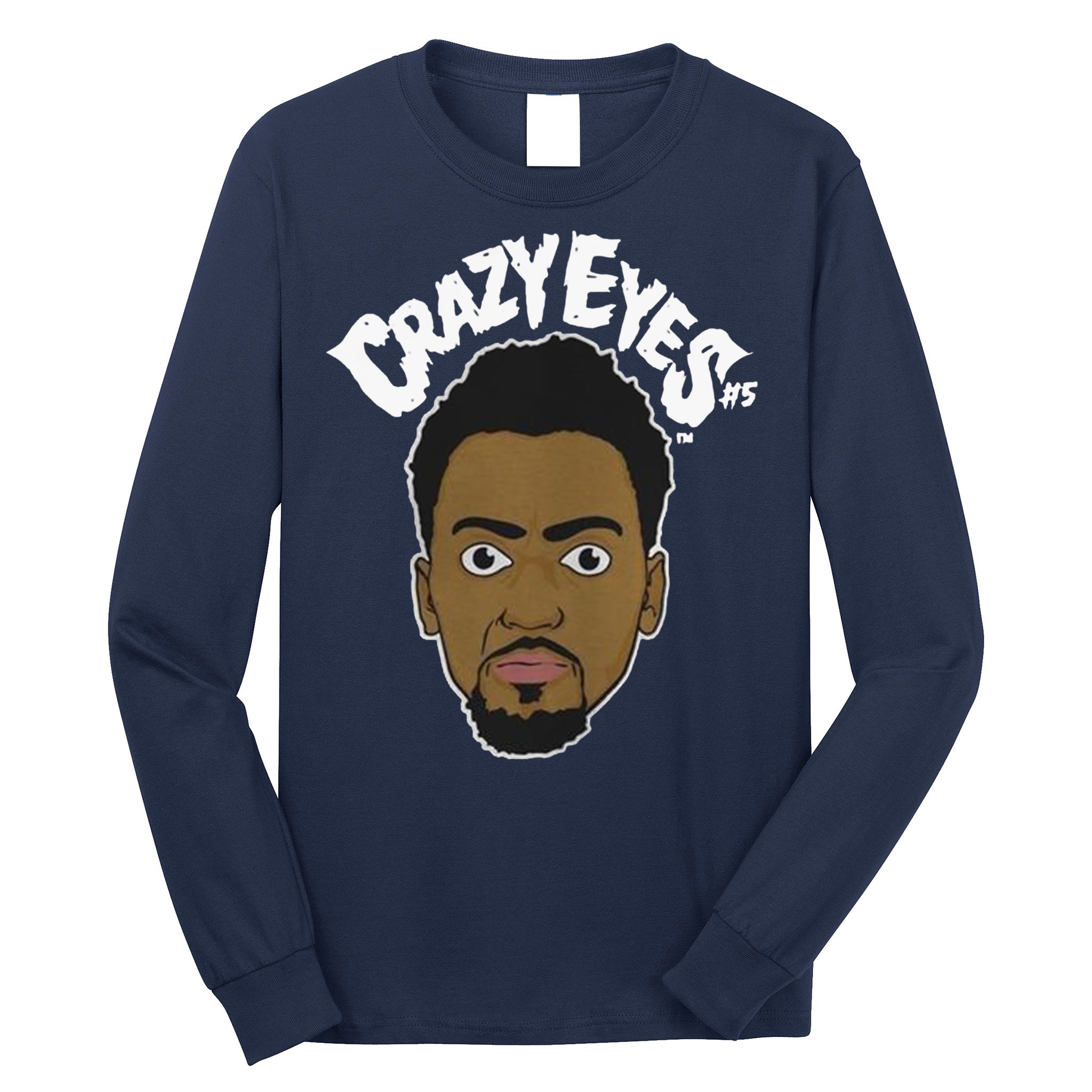 Bobby Portis Crazy Eyes Long Sleeve Shirt