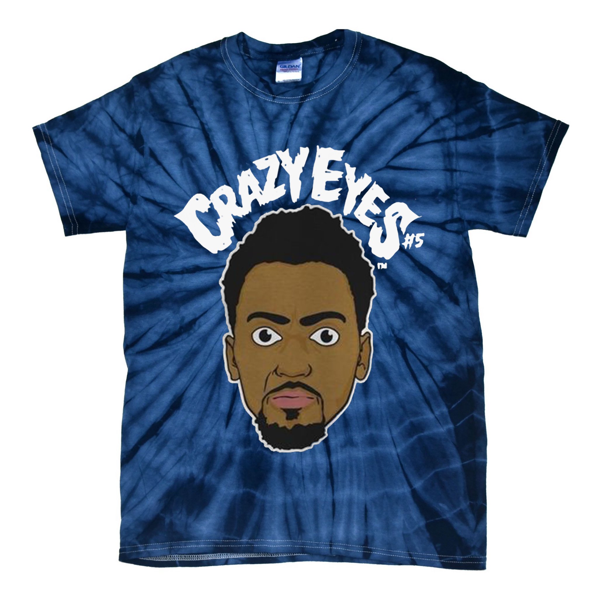 Bobby Portis Crazy Eyes Tie-Dye T-Shirt