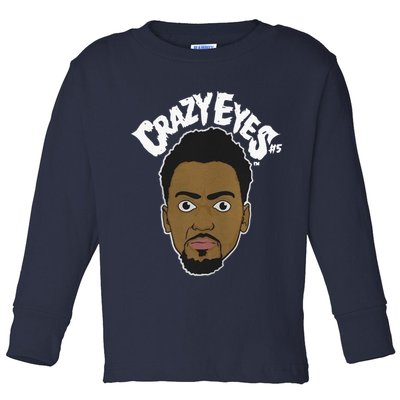 Bobby Portis Crazy Eyes Toddler Long Sleeve Shirt