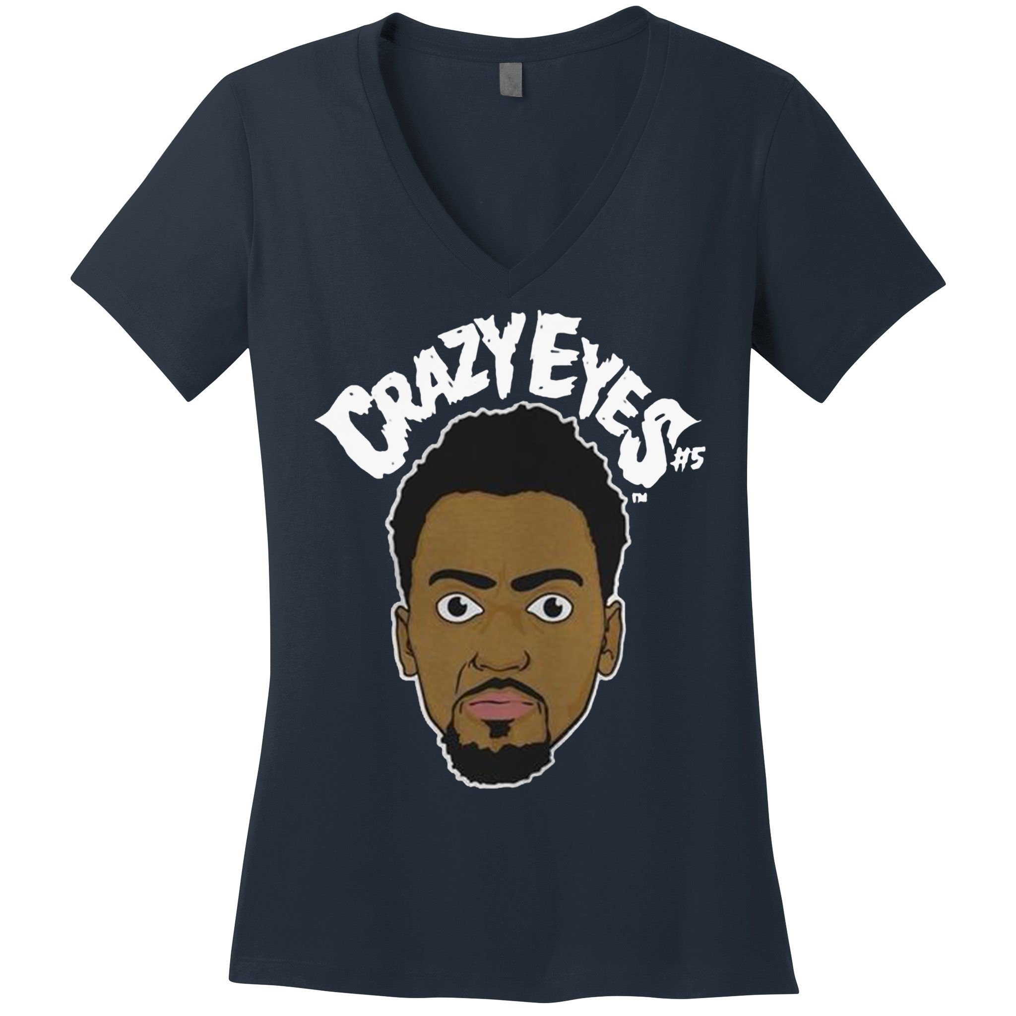 Bobby Portis Crazy Eyes Women's V-Neck T-Shirt