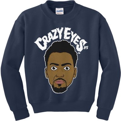 Bobby Portis Crazy Eyes Kids Sweatshirt