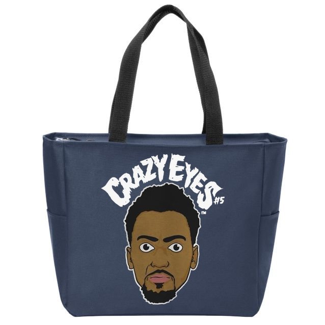 Bobby Portis Crazy Eyes Zip Tote Bag