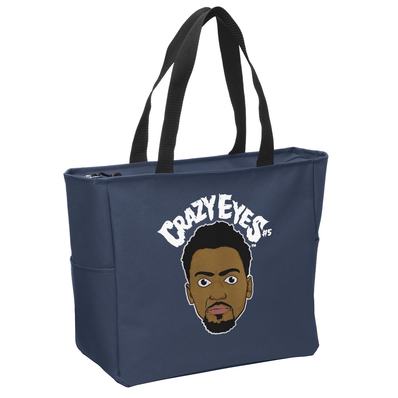 Bobby Portis Crazy Eyes Zip Tote Bag