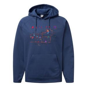 Battle Plan Christmas Home Hand Dawn Alone Xmas Performance Fleece Hoodie