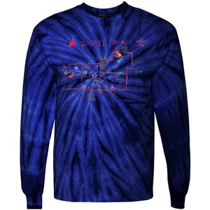 Battle Plan Christmas Home Hand Dawn Alone Xmas Tie-Dye Long Sleeve Shirt