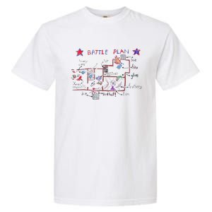 Battle Plan Christmas Home Hand Dawn Alone Xmas Garment-Dyed Heavyweight T-Shirt