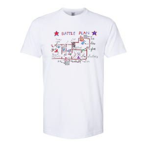 Battle Plan Christmas Home Hand Dawn Alone Xmas Softstyle CVC T-Shirt